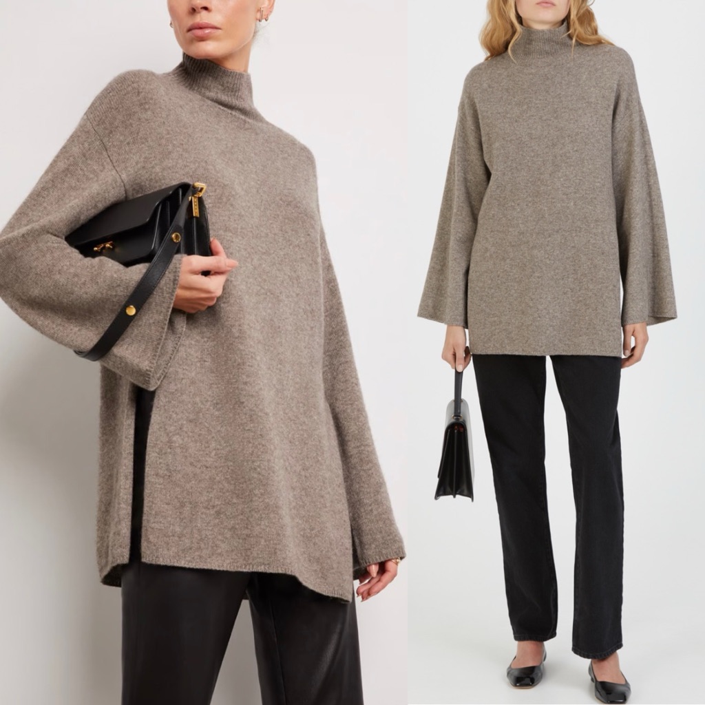 By Malene Birger Camira Wool Yak Turtleneck Sweater